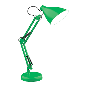 Светильник настольный Gauss модель GTL003 60W 220-240V E27 зеленый струбцина и основание 1/12