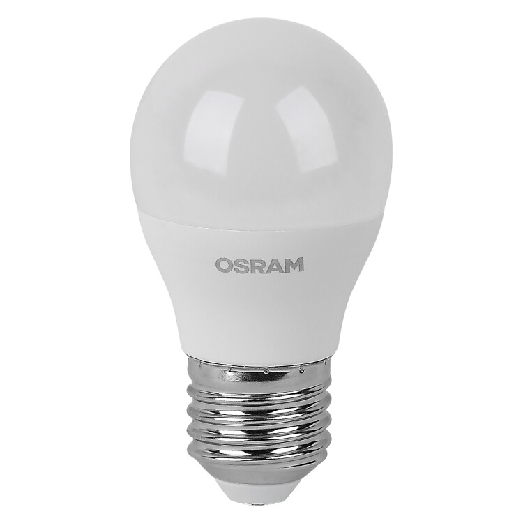 Лампа светодиод. (LED) Шар Е27 10Вт 3000К 800лм 230В матов. OSRAM