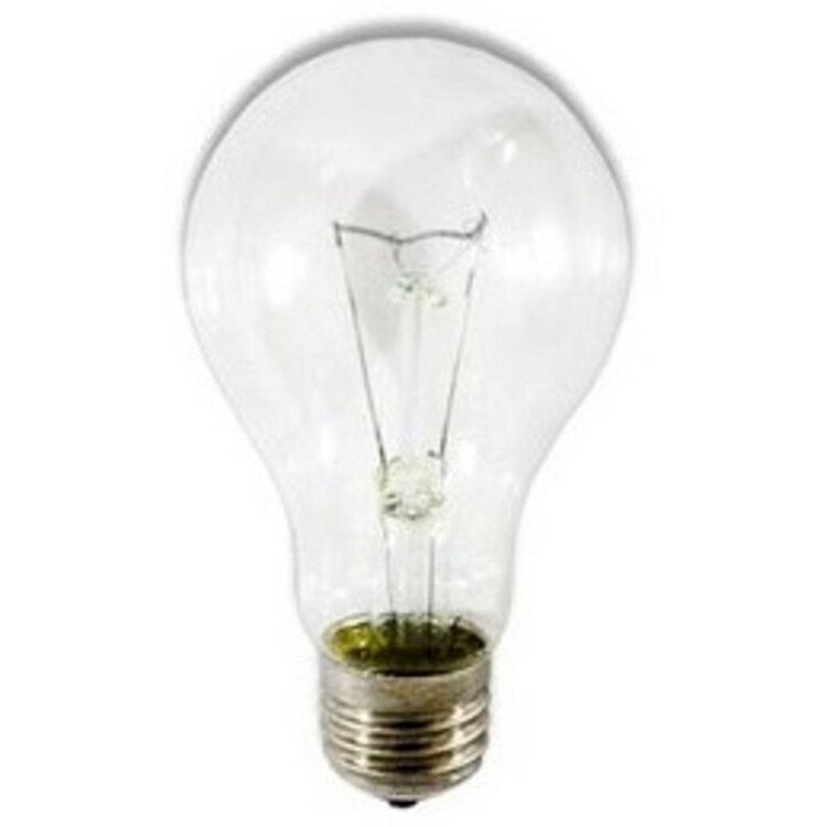 Лампа - теплоизлучатель Груша E27 200Вт 230В прозрачная Калашниково