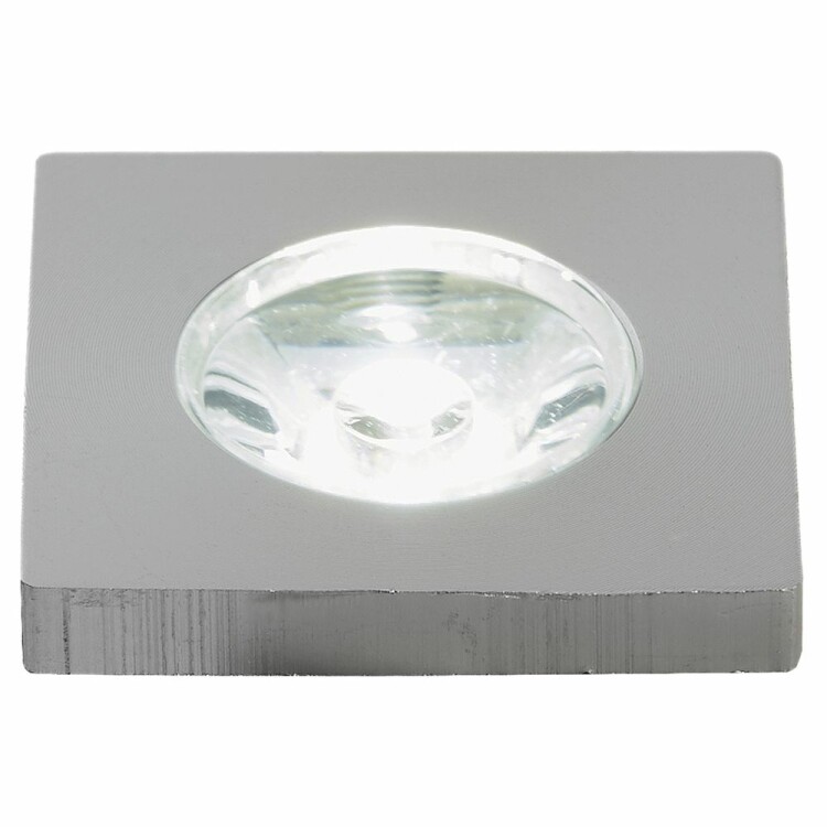 Светильник FERON (LED) встр. для подсветки мебели 1W, 230V, квадрат, LN774/G774 с БП