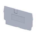 Крышка концевая для клеммы проходной OptiClip EPCX4-серый-Изоляторы и ограничители для клеммных блоков - купить по низкой цене в интернет-магазине, характеристики, отзывы | АВС-электро
