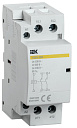Контактор модульный КМ63-20М 63А 2НО 230В AC IEK-Контакторы модульные - купить по низкой цене в интернет-магазине, характеристики, отзывы | АВС-электро