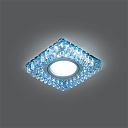Светильник Gauss Backlight BL030  Квадрат. Кристал/Хром, Gu5.3, LED 4100K 1/40-Светильники даунлайт, точечные - купить по низкой цене в интернет-магазине, характеристики, отзывы | АВС-электро