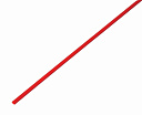 Трубка термоусаживаемая  2/1 мм красная  REXANT