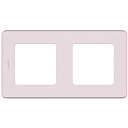 Рамка 2-мест. розовая INSPIRIA-Рамки для ЭУИ - купить по низкой цене в интернет-магазине, характеристики, отзывы | АВС-электро