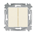 Выключатель 2-кл. слоновая кость / белый LEVIT-Выключатели, переключатели - купить по низкой цене в интернет-магазине, характеристики, отзывы | АВС-электро