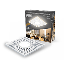 Светильник Gauss Backlight BL127 Квадрат. Белый. Gu5.3. 3W. LED 3000K 1/40-Светильники даунлайт, точечные - купить по низкой цене в интернет-магазине, характеристики, отзывы | АВС-электро