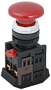 Кнопка AEА-22 "Грибок" d22мм без подсветки 240В 1з+1р красная ИЭК-Кнопки и кнопочные посты - купить по низкой цене в интернет-магазине, характеристики, отзывы | АВС-электро