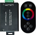 Контроллер для светодиодной ленты с П/У черный, 18А 12-24V, LD55 арт. 21557-
