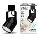 Светильник трековый Gauss цилиндр GU10 220V IP20 60*145мм черный однофазный 1/50-Светильники направленного света, споты - купить по низкой цене в интернет-магазине, характеристики, отзывы | АВС-электро