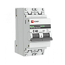 Выключатель автомат. 2-пол. (2P)  40А C  4,5кА ВА47-63 PROxima EKF-Низковольтное оборудование - купить по низкой цене в интернет-магазине, характеристики, отзывы | АВС-электро